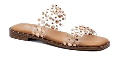 Corkys Footwear Women's Magnet Sandal In Clear In Multi
