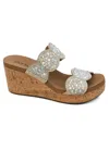 Corkys Footwear Women's Make A Toast Sandals In Clear In Multi