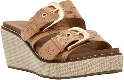 Corkys Footwear Women's Manifest Wedge In Cork In Brown