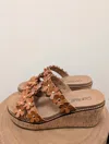Corkys Footwear Women Mic Drop Wedge In Cognac Brown