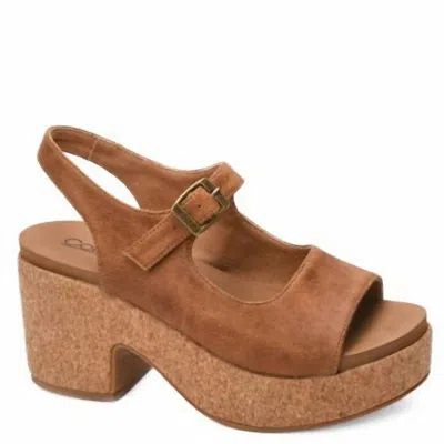 Corkys Footwear Women's Miss Behavin Platform Sandal In Camel In Brown