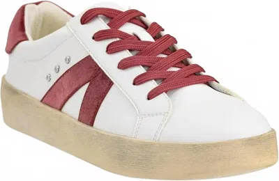 Corkys Footwear Women's No Chaser Sneakers In Blush Velvet In Multi