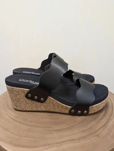 Corkys Footwear Women Obviously Wedge In Black