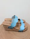 Corkys Footwear Women Obviously Wedge In Teal