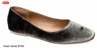 Corkys Footwear Women Over It Flat Shoe In Khaki In Green