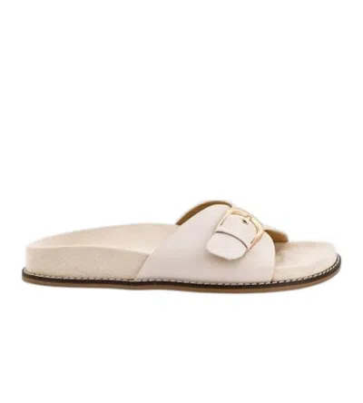 Corkys Footwear Women's Passport Slide Sandals In Ivory In White