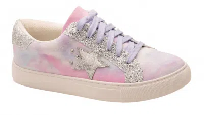 Corkys Footwear Women's Pastel Tie Dye Sneakers In Multi In Purple