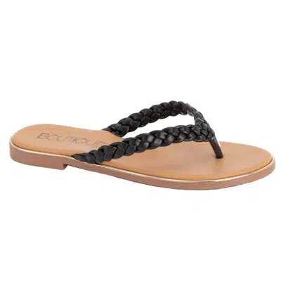 Corkys Footwear Women's Pig Tail Sandal In Black
