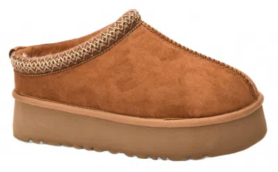Corkys Footwear Women's Pillow Talk Slippers In Brown Faux Suede
