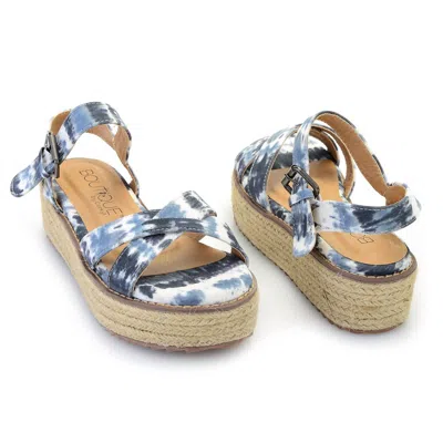 Corkys Footwear Women's Pilot Tie Dye Wedges In Blue Tie Dye