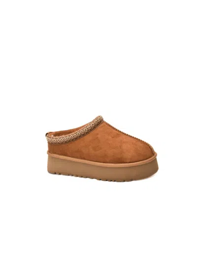 Corkys Footwear Women's Platform Brown Slippers Shoe In Brown