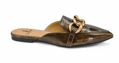 Corkys Footwear Women's Playin For Keeps Mules In Bronze In Gold