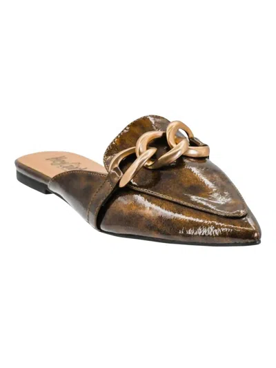 Corkys Footwear Women's Playin For Keeps Mules In Bronze In Gold