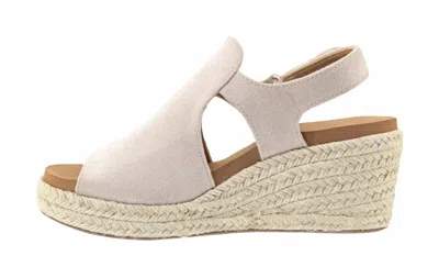 Corkys Footwear Women's Pose Wedge In Sand In Animal Print