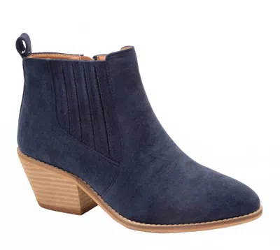 Corkys Footwear Women's Potion Boots In Navy Suede In Blue