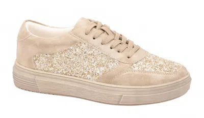 Corkys Footwear Women's Rad Sneaker In Gold Metallic