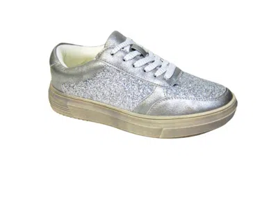 Corkys Footwear Women's Rad Sneaker In Silver Metallic