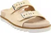 Corkys Footwear Women's Dash Buckle Slip On Sandal In Natural In Neutral
