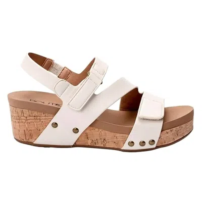 Corkys Footwear Women's Rain Check Sandal In Ivory In Multi