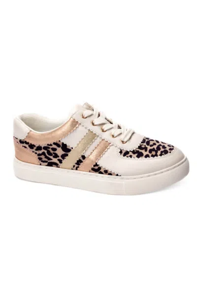 Corkys Footwear Women's Rizz Leopard Sneakers In Sand In Beige
