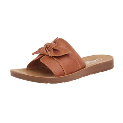 Corkys Footwear Women's Rock The Bowt Sandal In Cognac In Green
