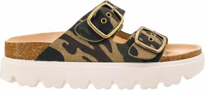 Corkys Footwear Women's Rumor Has It Sandal In Camo In Brown