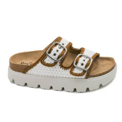 Corkys Footwear Women's Rumor Has It Sandals In Ivory Tan In White