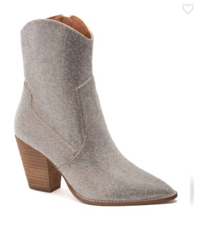 Corkys Footwear Women's Selfie Boots In Clear In Metallic