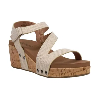 Corkys Footwear Women's Shimmer Spring Fling Sandal In Brown