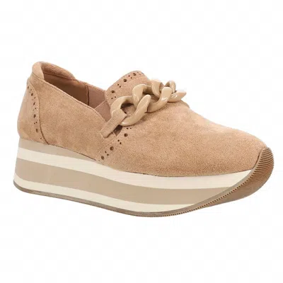 Corkys Footwear Women's So What Platform Sneaker In Camel In Brown