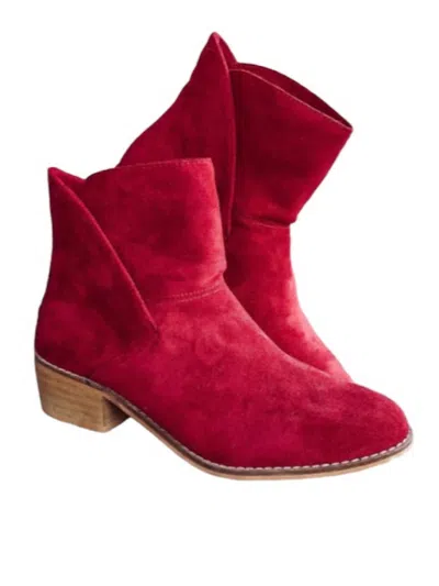 Corkys Footwear Women's Spill The Tea Boot In Red