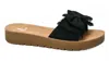 Corkys Footwear Women's Spray Canvas Sandal In Black In Black