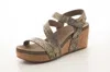 CORKYS FOOTWEAR WOMEN'S SPRING FLING WEDGE SANDAL IN COGNAC