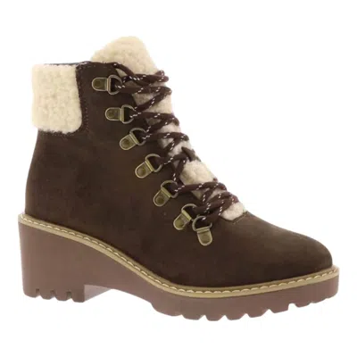 Corkys Footwear Women's Squad Booties In Chocolate In Gold