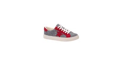 Corkys Footwear Women's Supernova Shoes In Black/white Houndstooth In Multi