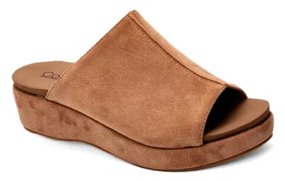 Corkys Footwear Women's Take Notes Wedge Sandal In Camel In Brown