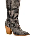 Corkys Footwear Women's Talk Is Cheap Tall Boots In Dark Denim In Blue
