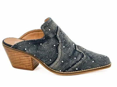 Corkys Footwear Women's Tex Mex Washed Denim Mule In Blue