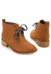 CORKYS FOOTWEAR WOMEN'S TOTES BOOTIES IN COPPER/COGNAC