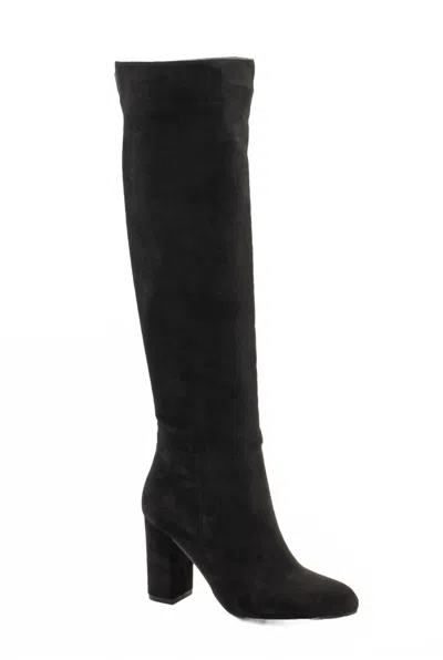 Corkys Footwear Women's Two Faced Suede Boots In Black