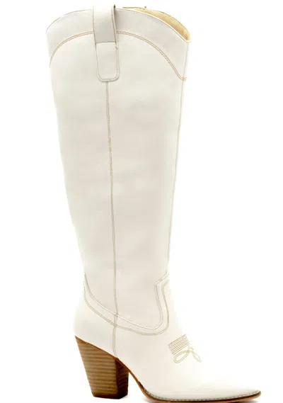 Corkys Footwear Women's Unforgettable Tall Boots In White