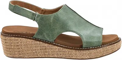 Corkys Footwear Women's Volta Ii Sandal In Leaf Green In Multi