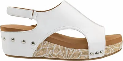 Corkys Footwear Women's Volta Ii Wedge In White Combo In Multi