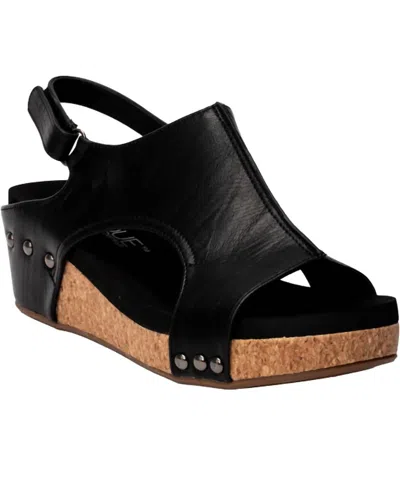 Corkys Footwear Women's Volta Smooth Sandals In Black