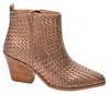 Corkys Footwear Women's Come And Get It Leather Boots In Bronze In Gold
