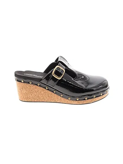 Pre-owned Corkys Wedges In Black
