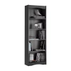 Corliving Hawthorne 72-inch Bookcase In Black