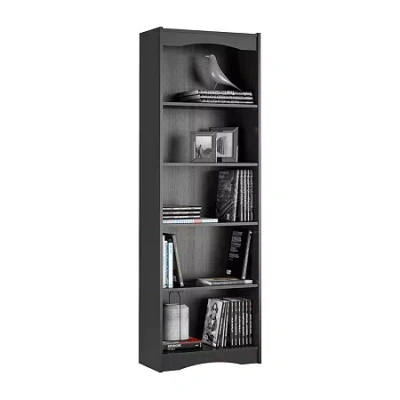 Corliving Hawthorne 72-inch Bookcase In Black