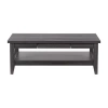 Corliving Hollywood Storage 2-drawer Coffee Table In Gray