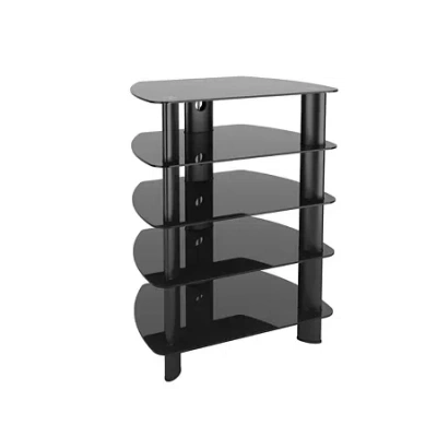 Corliving Laguna Av Component Shelves In Black